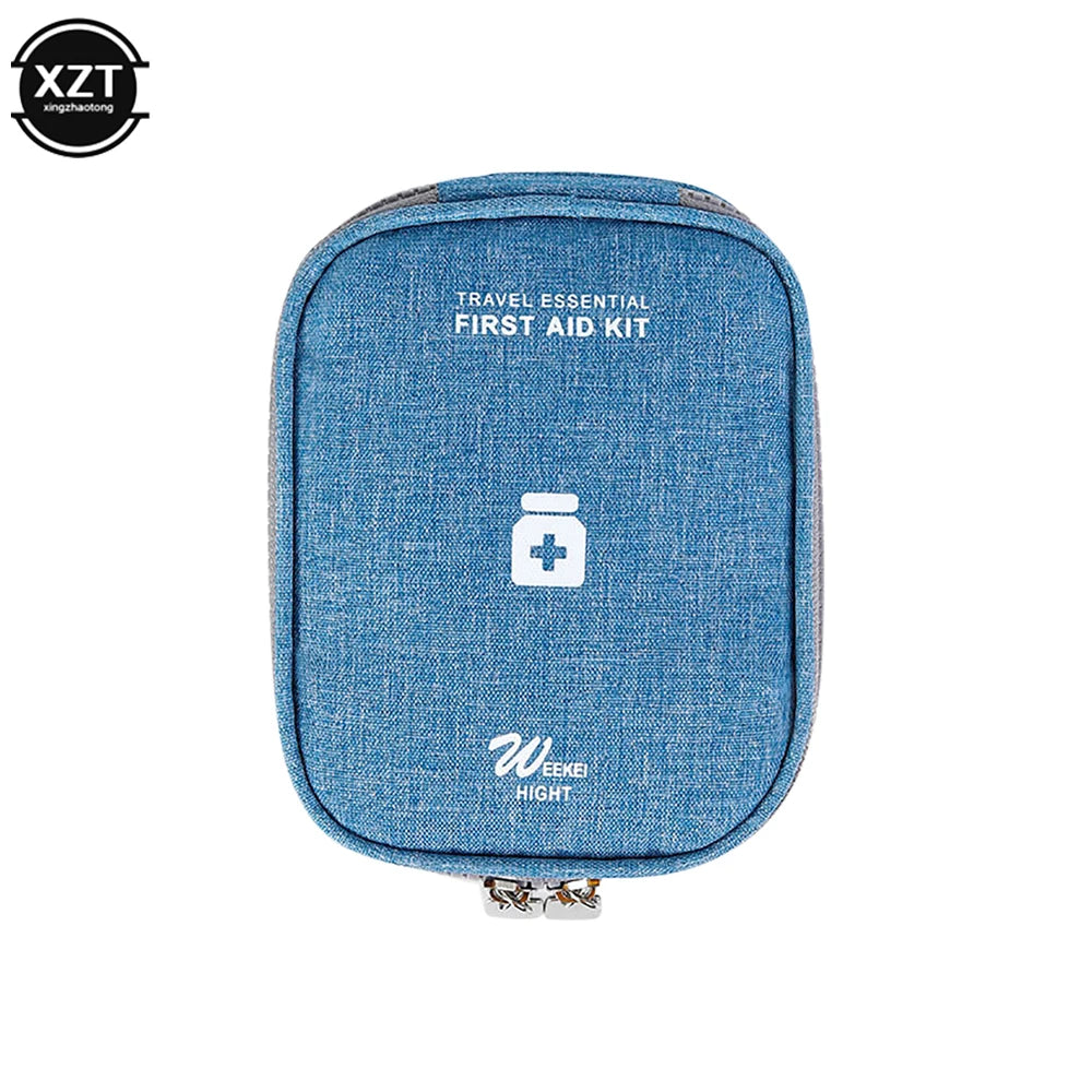 Mini Medicine Storage Bag Portable Camping Outdoor Travel First Aid Kit Medicine Bags Organizer Emergency Survival Bag Pill Case
