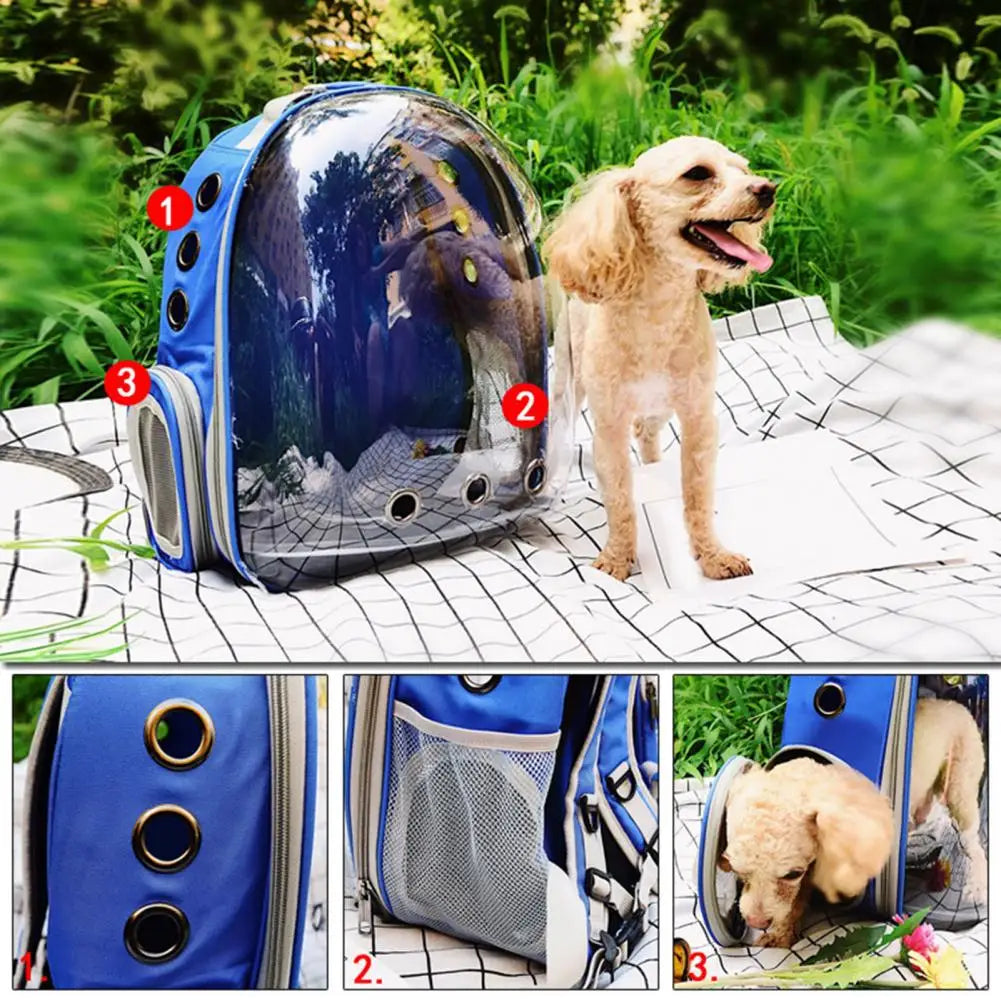 Manufacturer directly supplies cat bags, pet backpacks, portable and transparent space capsules, cat supplies, breathable backpa