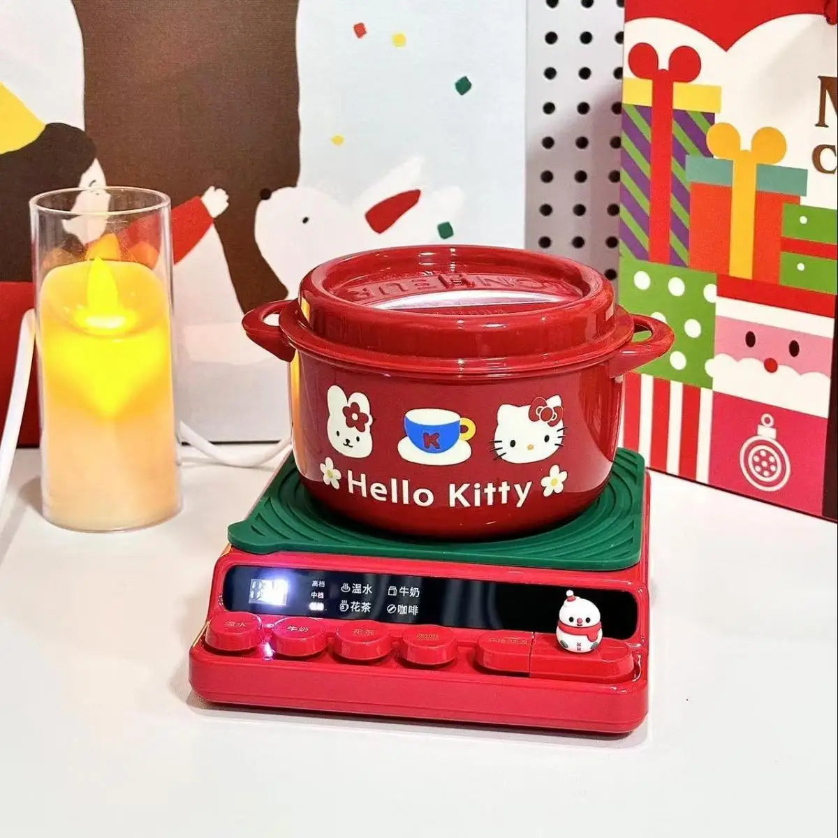 Original Hello Kitty Lunch Box Set Cute Food Storage Container Microwave Safe Pp Plastic Lunch Box Cute Gift