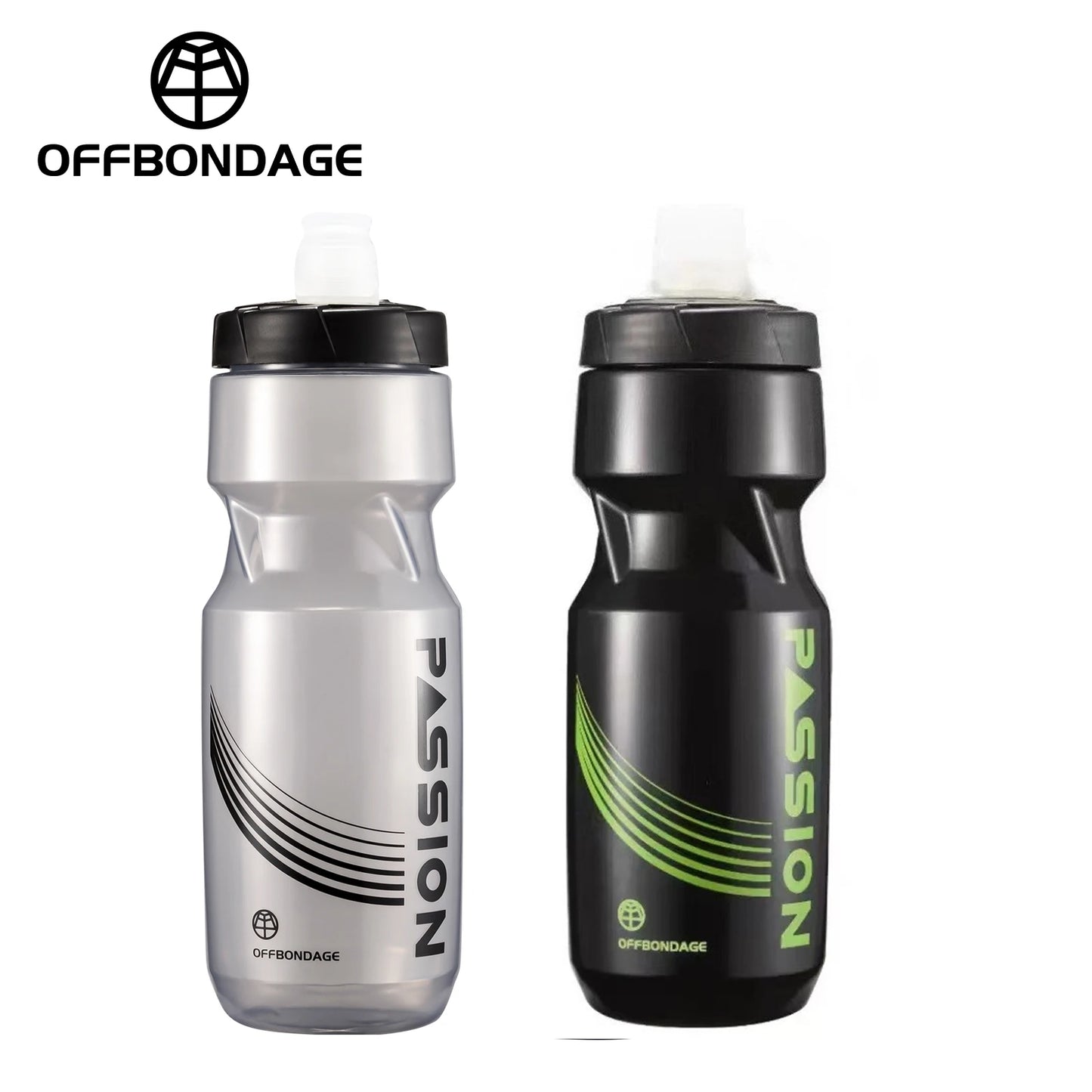 OFFBONDAGE 710ml Bicycle Bottle Mountain Road Bike Water Bottle Outdoor Sports Plastic Portable Large Capacity Drink Cycling