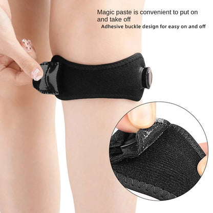 Adjustable Knob Sports Knee Guard Band Protecting Meniscus Prevent Ligament Strain Patellar Strap Knee Pads Booster Pressure
