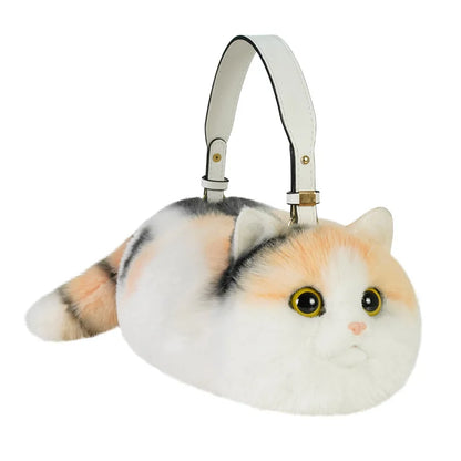 Shopping Coin Purse New Cute Popular Cat Small Bag Smooth Hand Feeling Not Easy To Lose Hair Net Red Chain Crossbody Bag