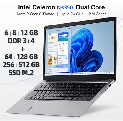 14 Win 11 Laptop Solid State Drive Laptop