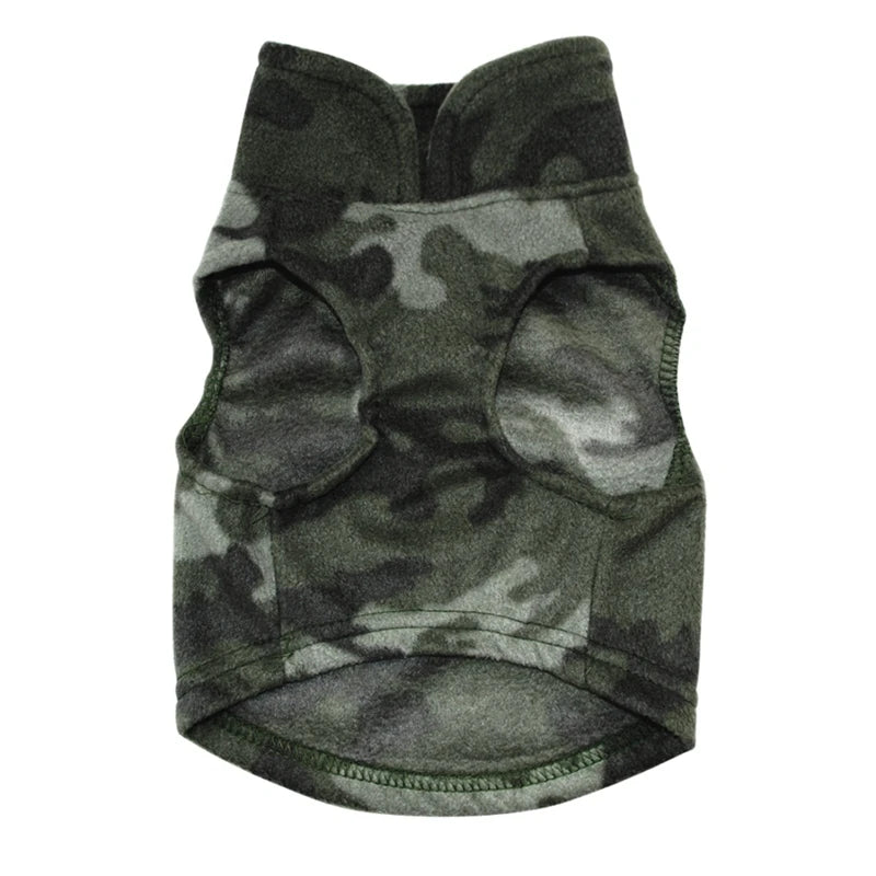 Pet Autumn Winter Warm European American Fleece Vest Costume Dog Cat Coat Waistcoat Puppy Fashion Jacket Breathable Clothes