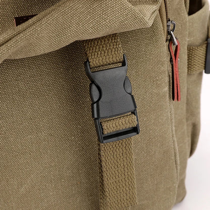 Men's large capacity travel backpack, suitable for different groups of people, adjustable shoulder strap length, multi compartme