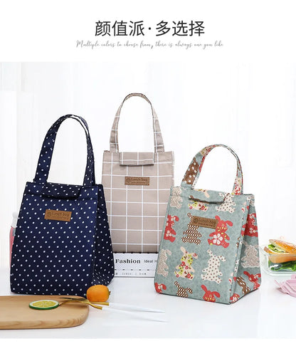 Kids Lunch Bag for School Portable Thermal Bag Children Cartoon Insulated Lunch Bag Cooler Pouch Dinner Container Handbags