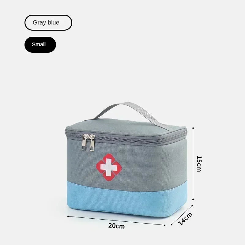 First Aid Kit Medicine Storage Bag Portable Outdoor Rescue Bag Household Large Capacity Medical Kit Storage Organizer