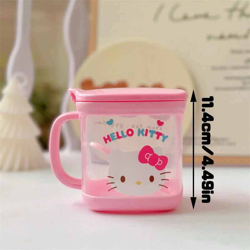Sanrio Hello Kitty Kitchen Seasoning Box Kuromi Melody Cinnamoroll Msg Salt Sugar Jar Household Seasoning Jar Storage Box