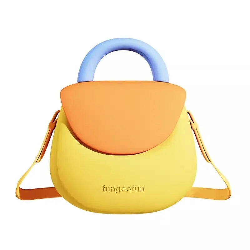 Women's Spacious Storage Waterproof Crossbody Shoulder Bag Lady Scratch-Resistant Lightweight 4 Trendy Colors EVA Sport Satchel