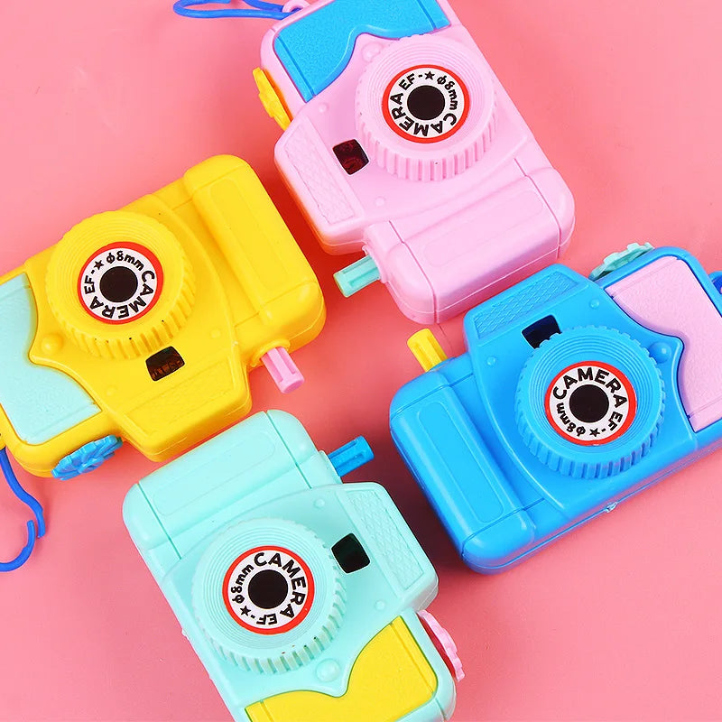 5pcs Mini Cartoon Animal Pattern Camera Toy Kids Birthday Party Favor Carnival Gift Boy Girl School Reward Goodie Filler