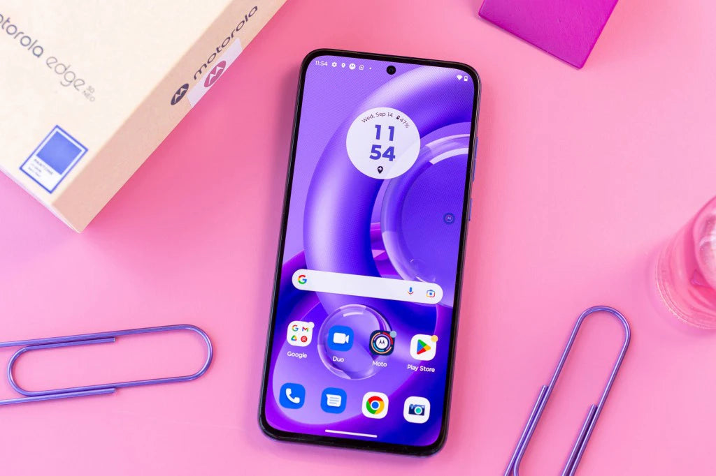 Motorola Moto Edge 30 NEO 5G Mobile Phone 6.28" P-OLED 120Hz 8GB RAM 128GB ROM Snapdragon 695 Octa-Core Android Cell Phone