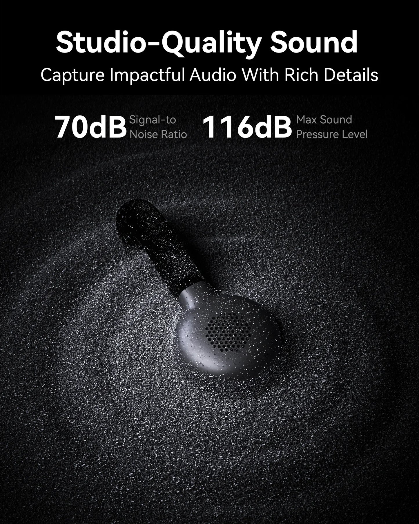 Hollyland Lark M2S Wireless Microphone for iPhone Camera Android PC Noise Cancellation Microphone for Photography Vlog Interview