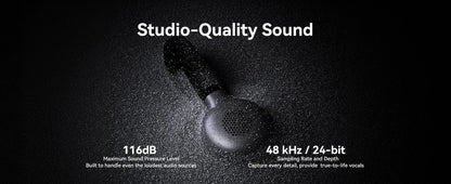 Hollyland Lark M2S Wireless Microphone for iPhone Camera Android PC Noise Cancellation Microphone for Photography Vlog Interview