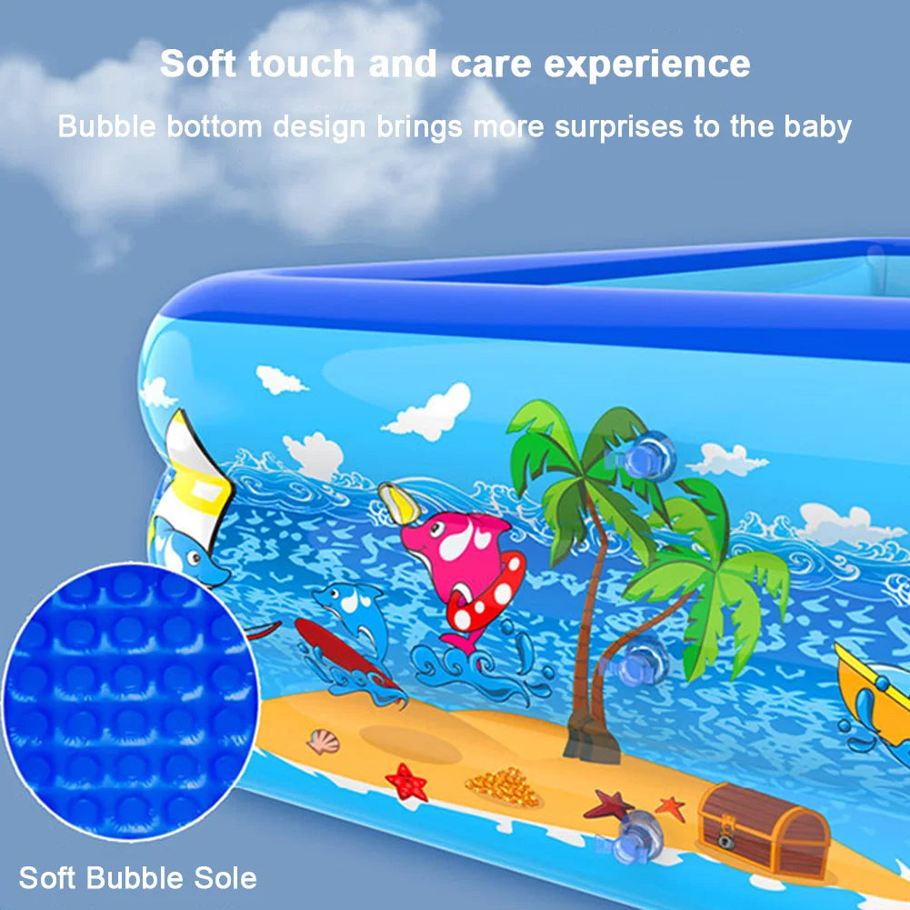 Children's Swimming Pool Inflatable Toys Family Adult Swimming Pools Summer Indoor Outdoor Party Toys Garden Baby Bath Bathtub