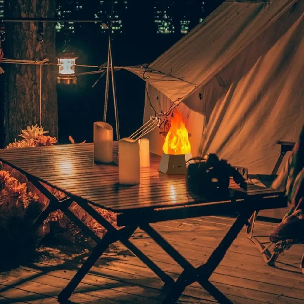 Waterproof Design LED Simulation Flame Light Flame Simulation USB Outdoor Waterproof Lamp Decorative Light LED