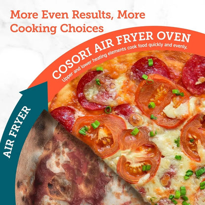 Free Delivery - Smart 12-in-1 Air Fryer Toaster Oven Combo, Airfryer Convection Oven Countertop, Bake, Roast, Reheat, Broiler,