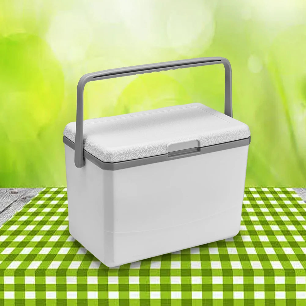 3L Insulated Portable Cooler with Handle Picnic Ice Bucket Heat Preservation Food Storage Cooler Box for Camping Tailgating