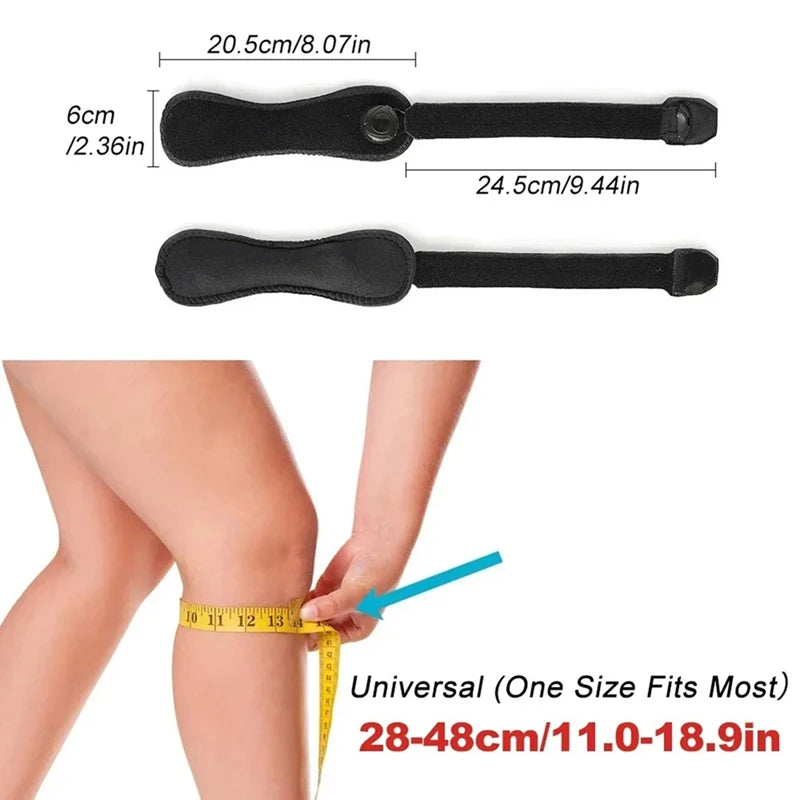 1PCS Adjustable Knob Patella Knee Strap For Running Stairs Climbing Adjustable Patellar Tendon Support Band For Sports