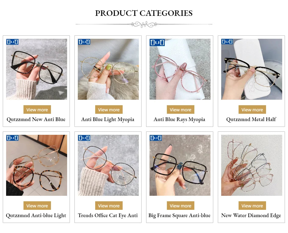 Nearsighted Glasses Man Prescription Myopia 0 -0.5 -1 -1.5 -2 -2.5 -3 -4 -5 -6 Business Ultralight Myopic Eyeglasses