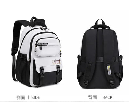 Backpack 3Pcs/Set for Girls Large Capacity Middle Schoolbag Student Schoolbag Set School Backpack Bags for Teenage Students Bag