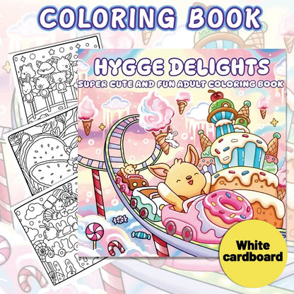 Adult Coloring Book BoldVivid Patterns Simple Relaxing Coloring Home Leisure Moment Stress Relief Parent Child Interaction Crea