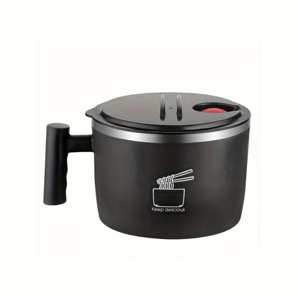 Ramen Bowl, Lunch Container,1000ml Large Thai Soup Bowls, Tableware with Phone Stand, Cereal Bowls for Home, Kitchen, Camping,