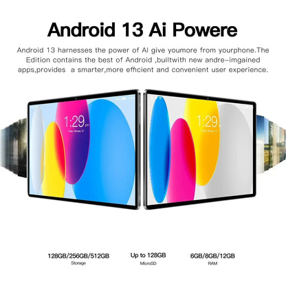 2025 Original Pad 15 Pro Tablet Android14 Snapdragon888 11Inch HD 16GB+1TB 20000mAh 5G Dual SIM Bluetooth WiFi GPS Tables