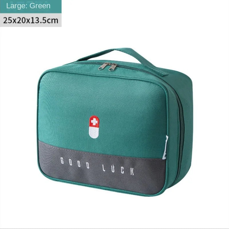 Portable Medicine Bag Cute First Aid Kit Medical Emergency Kits Organizer Outdoor Household Medicine Pill Storage Bag Travel
