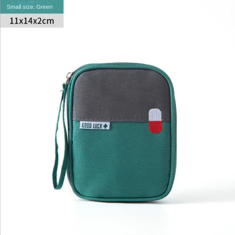 Portable Medicine Bag Cute First Aid Kit Medical Emergency Kits Organizer Outdoor Household Medicine Pill Storage Bag Travel
