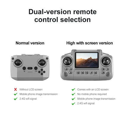 2025 New D18 Drone 8K Aerial HD Dual Camera Photography Intelligent Obstacle Avoidance Brushless Power Foldable Quadcopter Toys