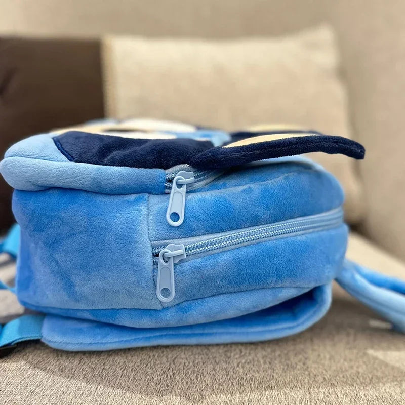 Bluey Anime Backpack Toys Bingo Muffin Cartoon Dog Mini Kindergarten Children School Bag Stuffed Plush Bag Gift For Kids