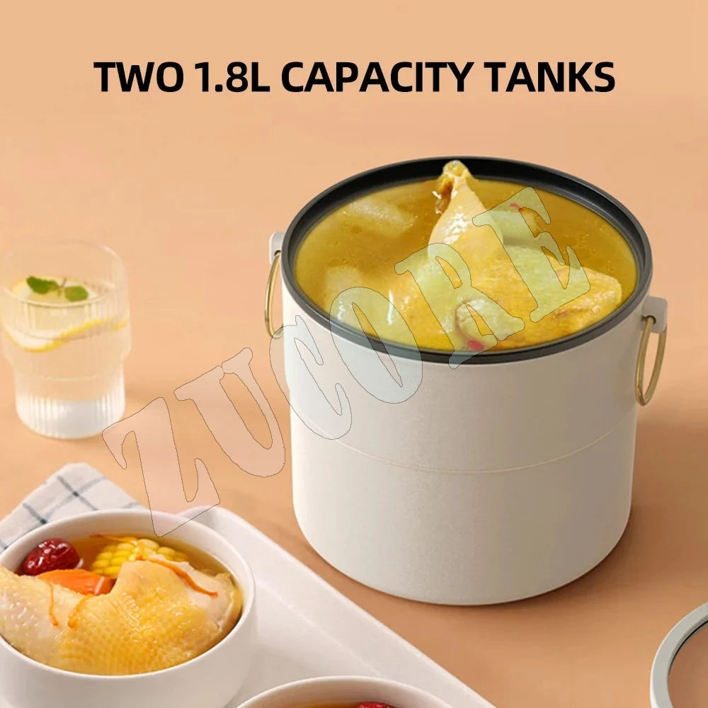Kitchen Cooking Pot Double Multi Cooker Electric Boiling Pot Split Type Hot Pott Elektrisch