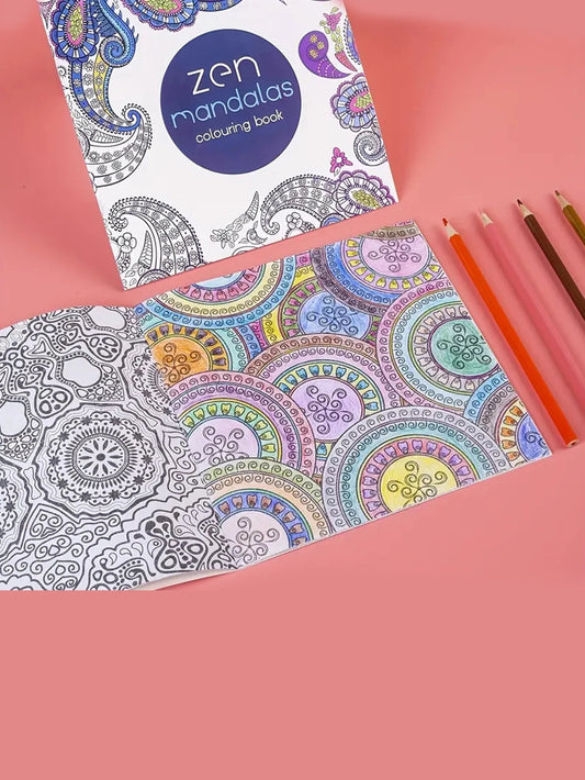 A1PCScoloring book for decompression Painting This is a student's hand-drawn coloring book for decompression