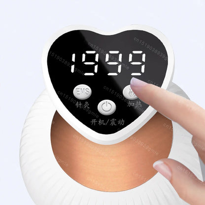 Electric Meridian Brush Gua Sha Body Massager EMS Microcurrent Hot Compress Scraping Lymphatic Drainage Machine Fat Burner