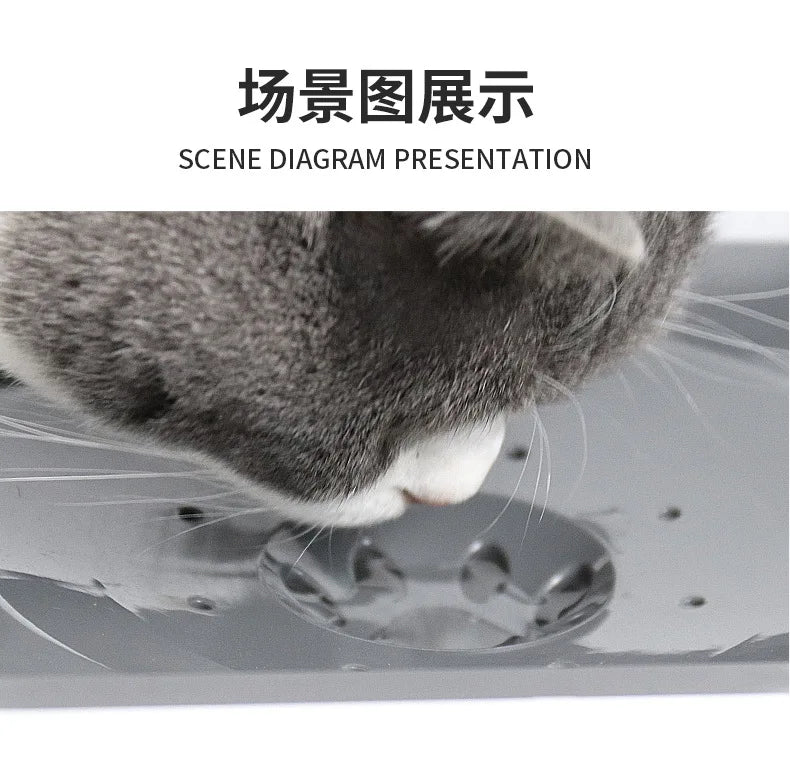 Pet Bowl, Dog Drinking Bowl, No Wet Mouth, Floating Bowl To Prevent Knocking, Cat Water Dispenser, Splash-proof Dog Bowl