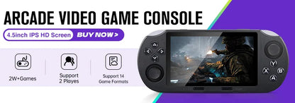 M8 4K Game Stick TV Video Game Console 64G Built-in 20000+ Games Wireless Controller Gamepad Retro Handheld Game Player For PS1