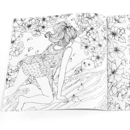Livre pour enfants Graffiti Coloring Book Peinture English Books Mandalas