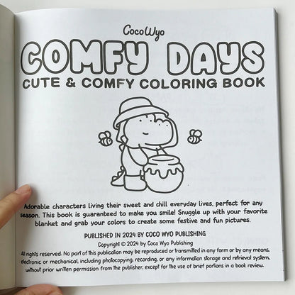Spooky Cutie Coloring Book for Adults Teens Kids Halloween Themed Doodle Drawing Fun Activity