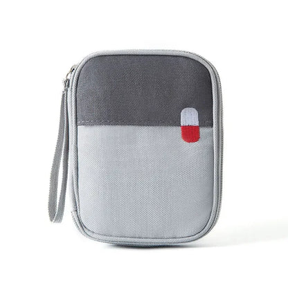 Mini Medicine Organizer Bag Outdoor First Aid Kit Portable Travel Storage Sack Emergency Medical Case Accessories Supplies
