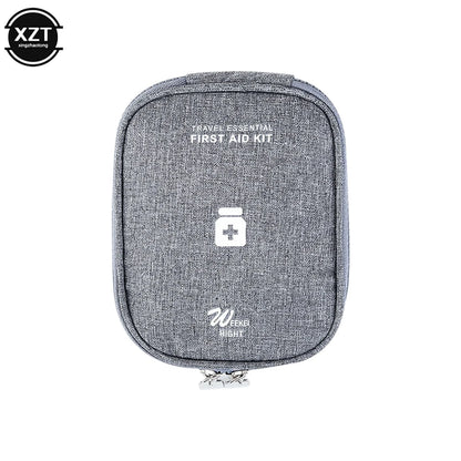 Mini Medicine Storage Bag Portable Camping Outdoor Travel First Aid Kit Medicine Bags Organizer Emergency Survival Bag Pill Case