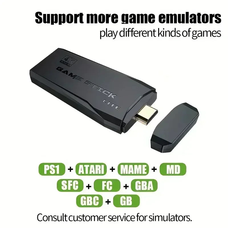 New stylish adult and child M8 home TV game console 2.4G high-definition HDMI USB wireless dual P 520 games