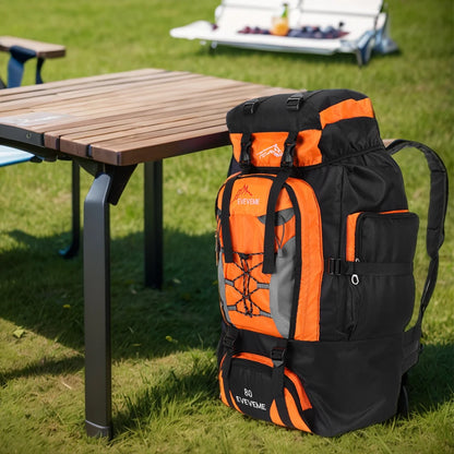 80L Outdoor Mountaineering Backpack For Men And Women Cycling Backpack For Men Women Sports Backpack Leisure Travel Backpack