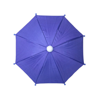 1PC Style Colorful Plastic Mini Umbrella Rain Gear Toy Umbrella Baby Toy Girl Gift Doll Embellishment Doll Clothing Decoration