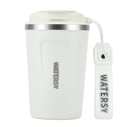 380ML Coffee Cup Stainless Steel Thermal Mug Double Wall Vacuum Insulated Water Bottle Office Home Portable Travel Car Mug