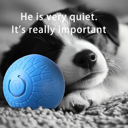 Smart Dog Toy Ball Automatic Interactive Pet Electronic Rolling USB Rechargeable Moving Bouncing for Puppy to Large dog Chew Toy