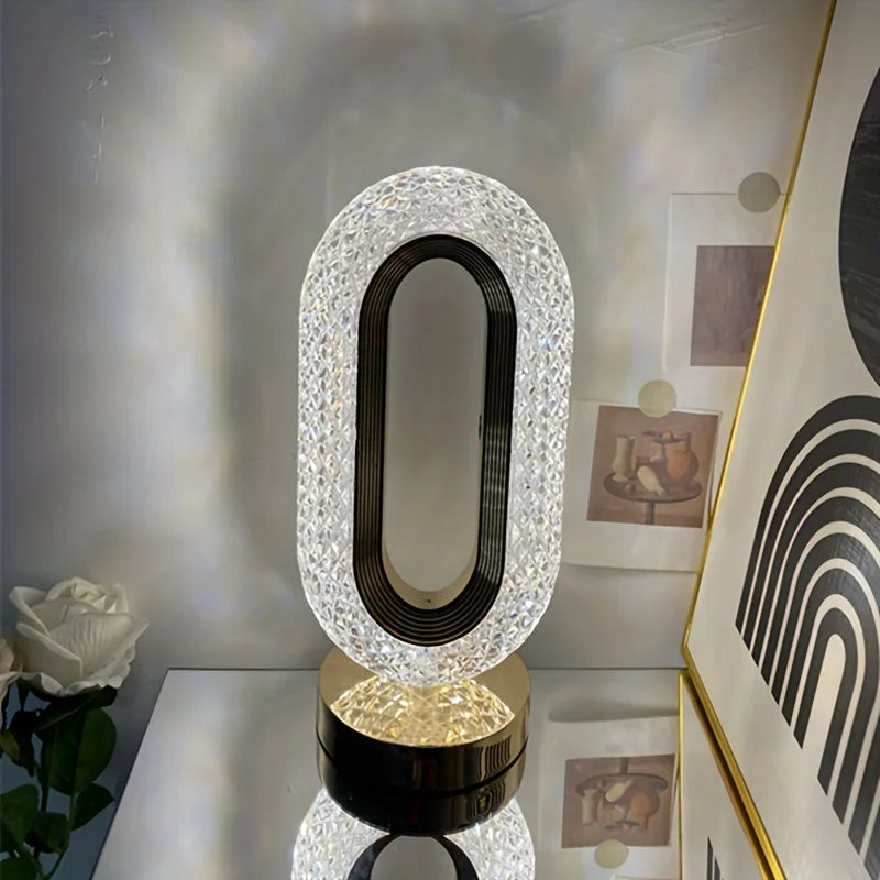 Rechargeable Led Light Bedside Ambient Light Book Reading Lamp Wireless Mood Light Living Room Birthday Decoration
