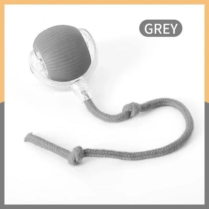 Smart Interactive Cat Toys Ball Auto Electric Rolling Ball Toys for Cat Kitty Pet Automatic Training USB Rechargeable Cat Toy