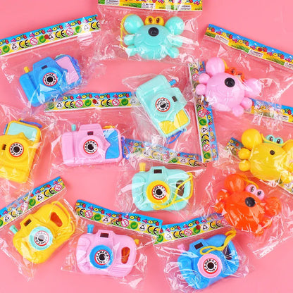 5pcs Mini Cartoon Animal Pattern Camera Toy Kids Birthday Party Favor Carnival Gift Boy Girl School Reward Goodie Filler