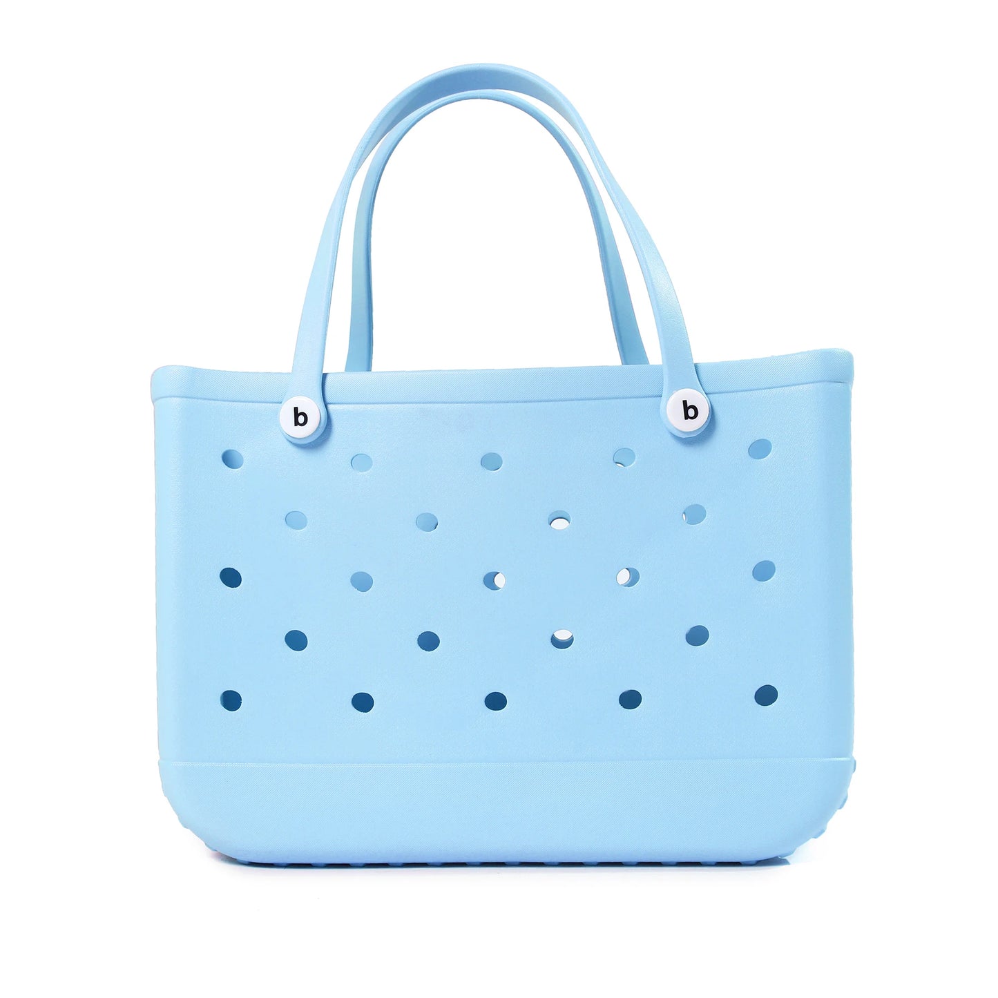 Beach Bag Tote Silicone Basket Waterproof Travel Jelly Handbag Women Picnic Basket Multi-Purpose Croc Handbag Shopping Bags