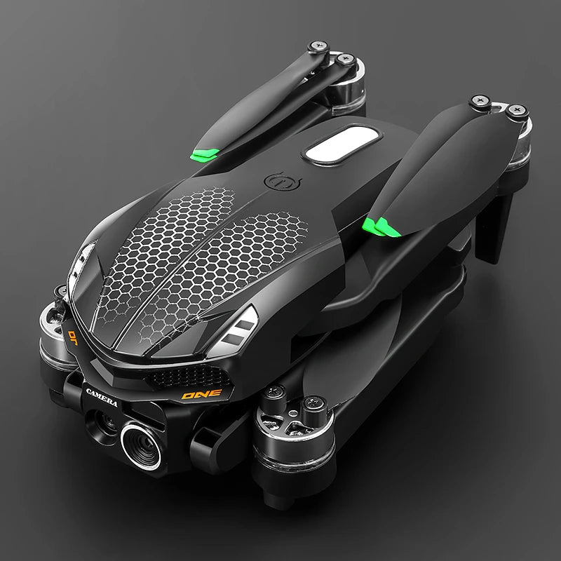2025 S168 RC Drone Brushless Motor 8K HD Dual Cameras Optical Flow Positioning and Intelligent Obstacle Avoidance Aircraft Toy